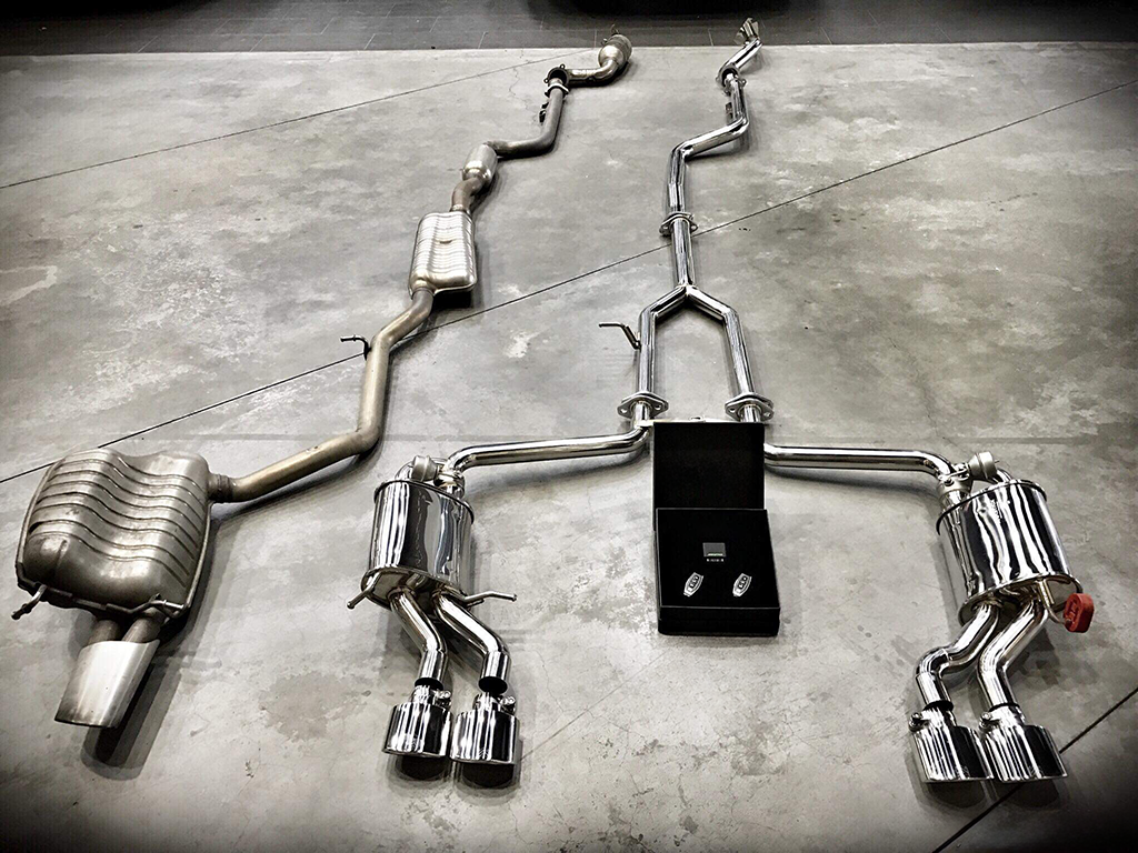 Mercedes C250 W204 Exhaust Choices