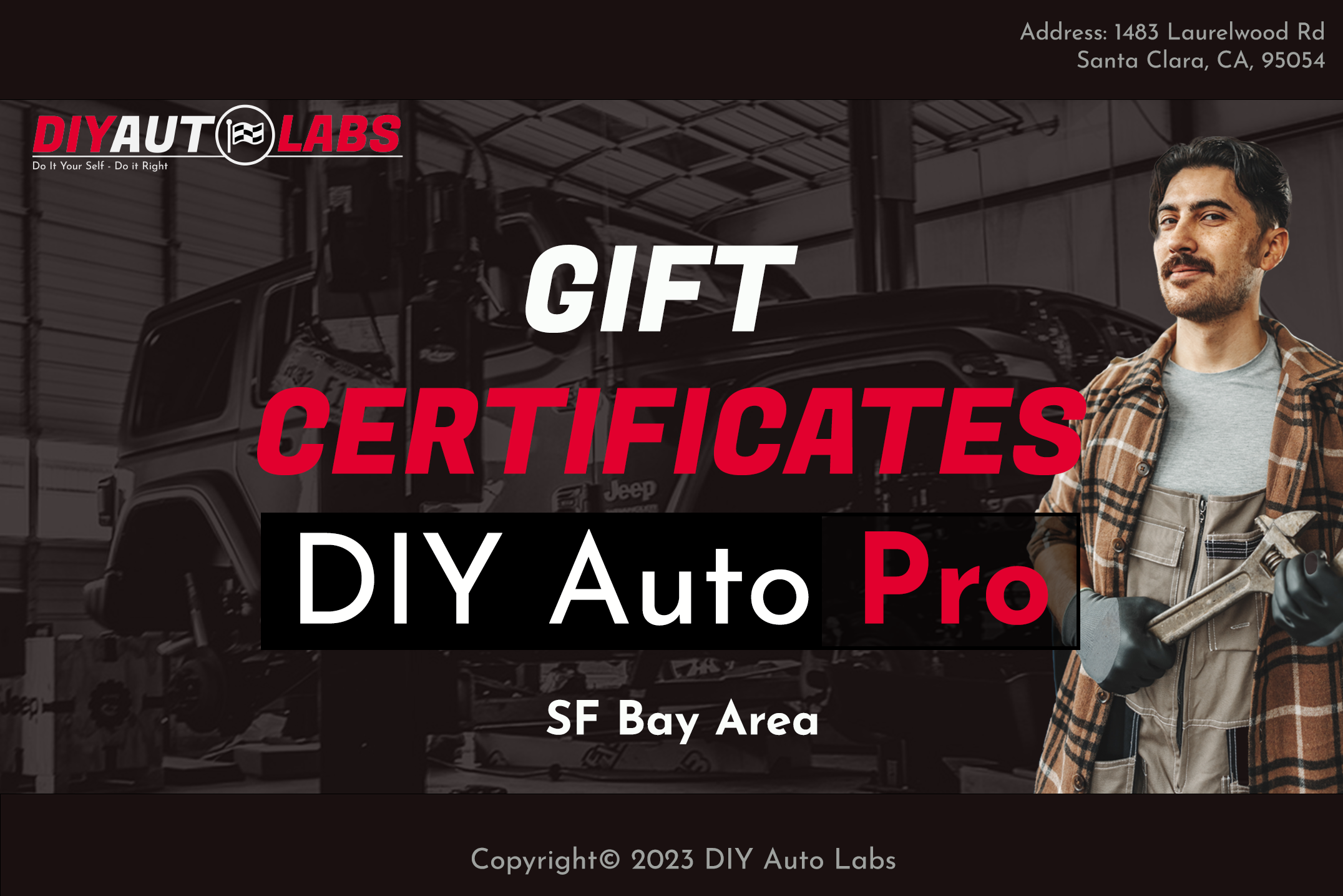 DIY Auto Repair Gift Certificates and Subscriptions